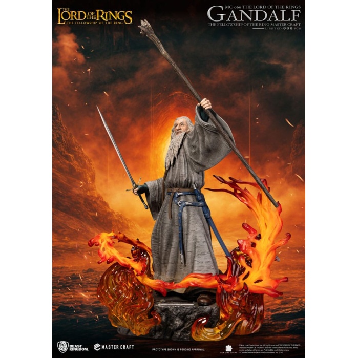 Lord of the Rings Master Craft Statue Gandalf 58 cm Beast Kingdom Product