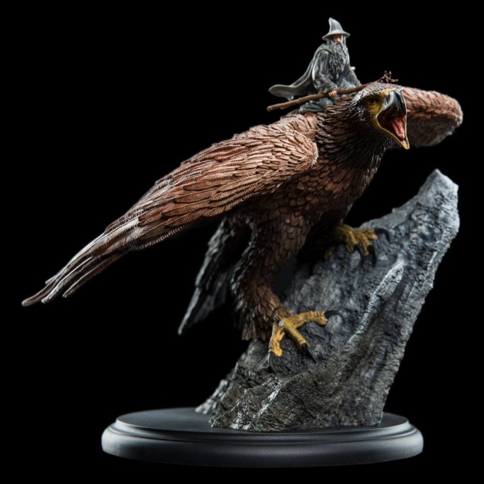 Lord of the Rings Statue Gandalf on Gwaihir 15 cm Weta Workshop Product