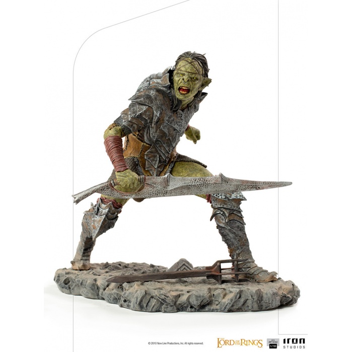 Lord of the Rings: Swordsman Orc 1:10 Scale Statue Iron Studios Product