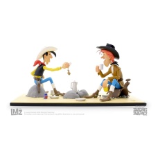 Lucky Luke BANG BANG! Collection Statue Lucky Luke & Calamity Jane | lmz-collectibles