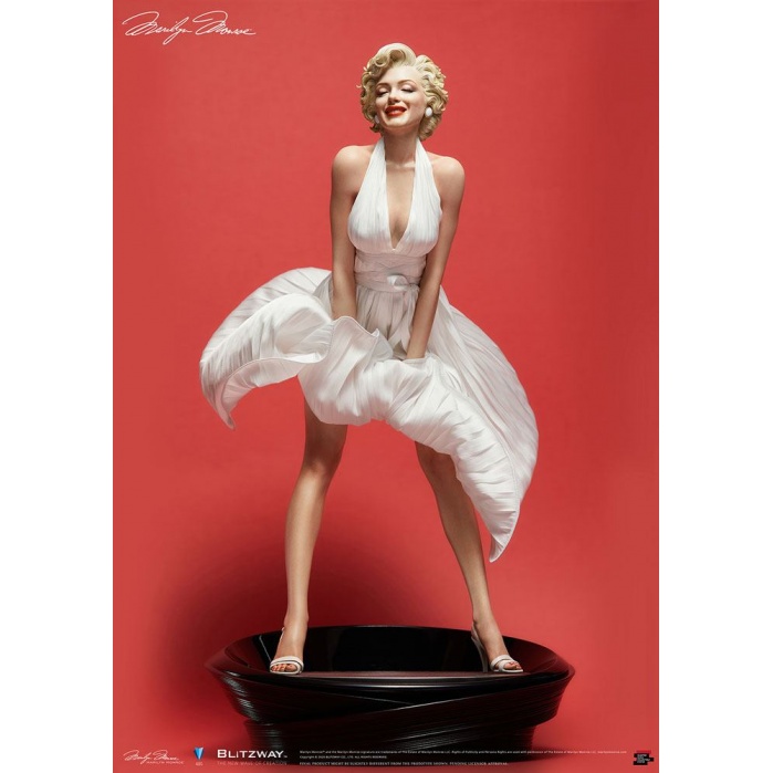 Marilyn Monroe Superb Scale Hybrid Statue 1/4 Marilyn Monroe 46 cm Blitzway Product