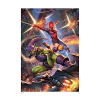 Marvel: Amazing Spider-Man vs Green Goblin Unframed Art Print Sideshow Collectibles Product