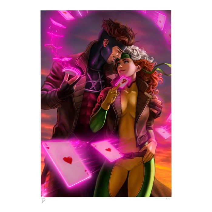 Marvel Art Print Rogue & Gambit 46 x 61 cm - unframed Sideshow Collectibles Product