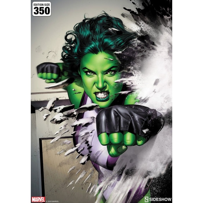 Marvel Art Print She-Hulk 46 x 61 cm - unframed Sideshow Collectibles Product