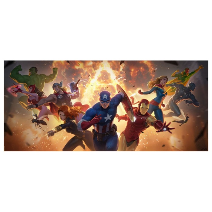 Marvel Art Print The Avengers Assemble 71 x 33 cm - unframed Sideshow Collectibles Product