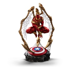 Marvel Art Scale Deluxe Statue 1/10 Spider-man Iron Armor Comics (CCXP Exclusive 2024) 24 cm - Iron Studios (NL)