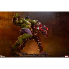 Marvel: Avengers Age of Ultron - Hulk vs Hulkbuster Maquette | Sideshow Collectibles