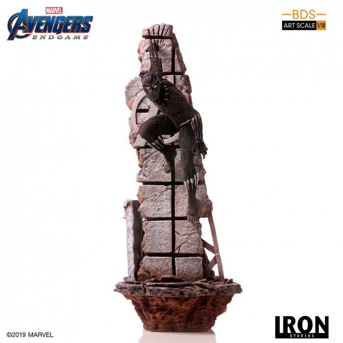 Marvel: Avengers Endgame - Black Panther 1:10 Scale Statue Iron Studios Product