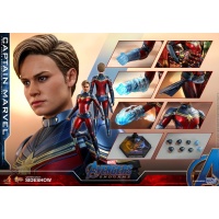 Marvel: Avengers Endgame - Captain Marvel 1:6 Scale Figure Hot Toys Product