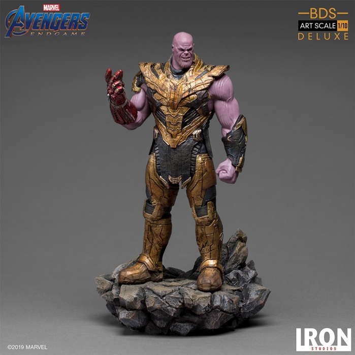 Marvel: Avengers Endgame - Deluxe Thanos Black Order 1:10 Scale Statue Iron Studios Product