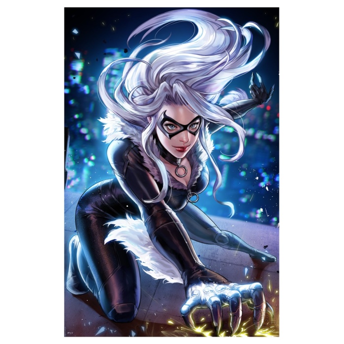 Marvel: Black Cat Unframed Art Print Sideshow Collectibles Product
