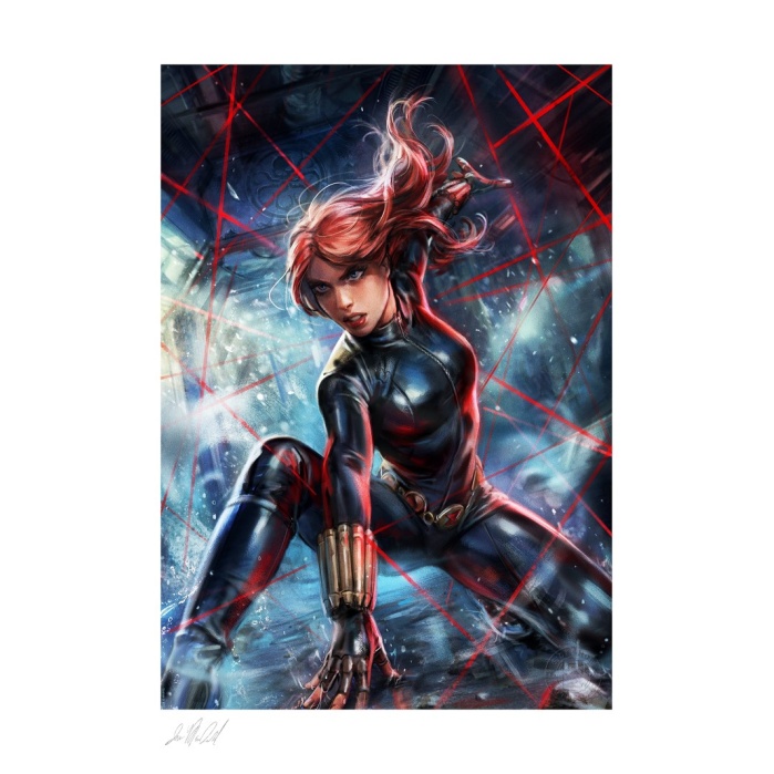 Marvel: Black Widow Unframed Art Print Sideshow Collectibles Product