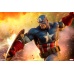 Marvel: Captain America 1:4 Scale Statue Sideshow Collectibles Product