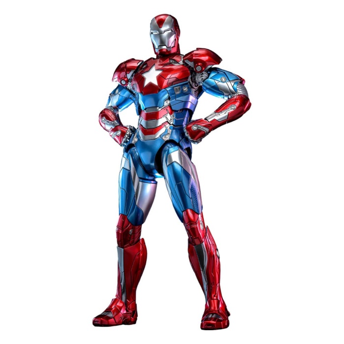 Marvel Comic Diecast Masterpiece Action Figure 1/6 Iron Patriot Hot Toys Exclusive 32 cm Hot Toys Product