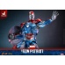 Marvel Comic Diecast Masterpiece Action Figure 1/6 Iron Patriot Hot Toys Exclusive 32 cm Hot Toys Product