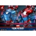 Marvel Comic Diecast Masterpiece Action Figure 1/6 Iron Patriot Hot Toys Exclusive 32 cm Hot Toys Product