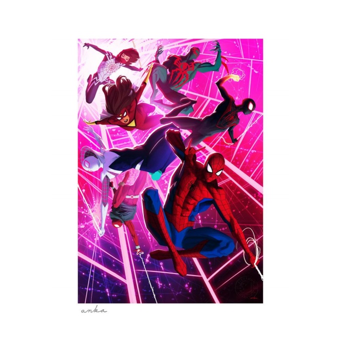 Marvel Comics Art Print Heroes of the Spider-Verse 46 x 61 cm - unframed Sideshow Collectibles Product
