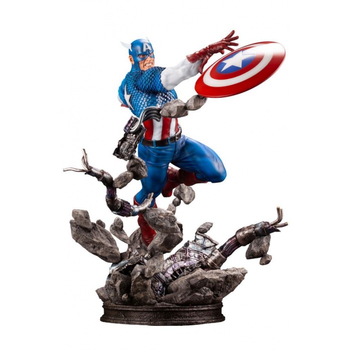 Marvel Comics Fine Art Statue 1/6 Captain America 36 cm Kotobukiya Product