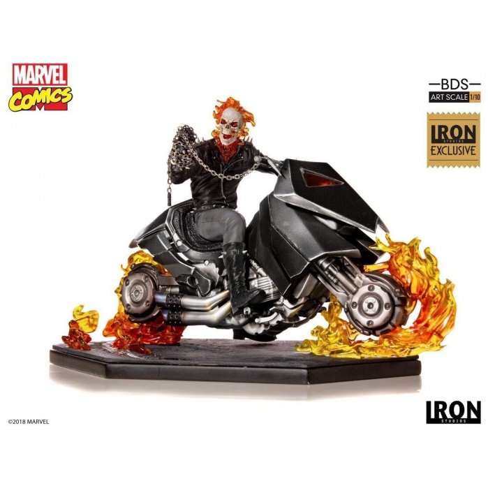 Marvel Comics Statue 1/10 Ghost Rider CCXP 2019 Exclusive Iron Studios Product