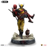Marvel: Deadpool & Wolverine Deluxe 1:10 Scale Statue Iron Studios Product
