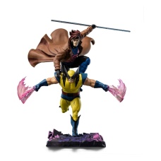 Marvel Deluxe Art Scale Statue 1/10 X-Men 97 Gambit & Wolverine 29 cm - Iron Studios (NL)