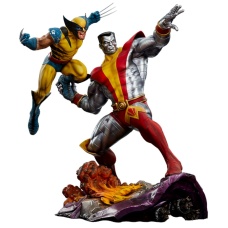 Marvel: Fastball Special - Colossus and Wolverine 1:4 Scale Statue | Sideshow Collectibles