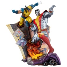 Marvel: Fastball Special - Colossus and Wolverine Statue - Sideshow Collectibles (NL)