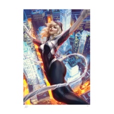 Marvel: Ghost-Spider Unframed Art Print | Sideshow Collectibles