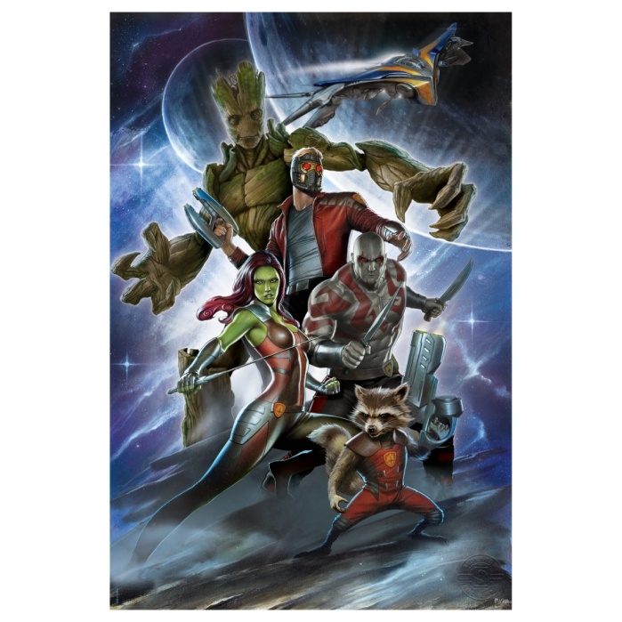 Marvel: Guardians of the Galaxy - Castaways Unframed Art Print Sideshow Collectibles Product