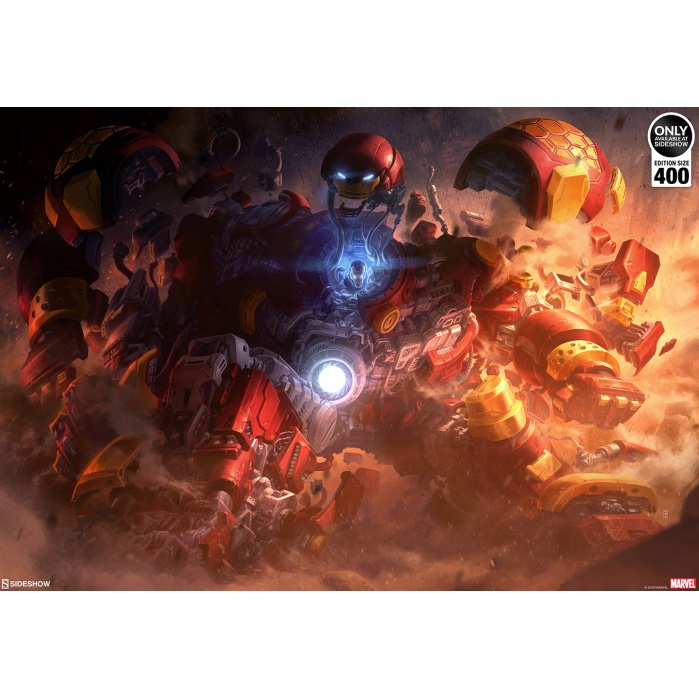Marvel: Hulkbuster Unframed Art Print Sideshow Collectibles Product