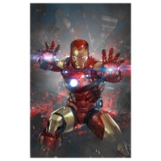 Marvel: Invincible Iron Man Unframed Art Print | Sideshow Collectibles