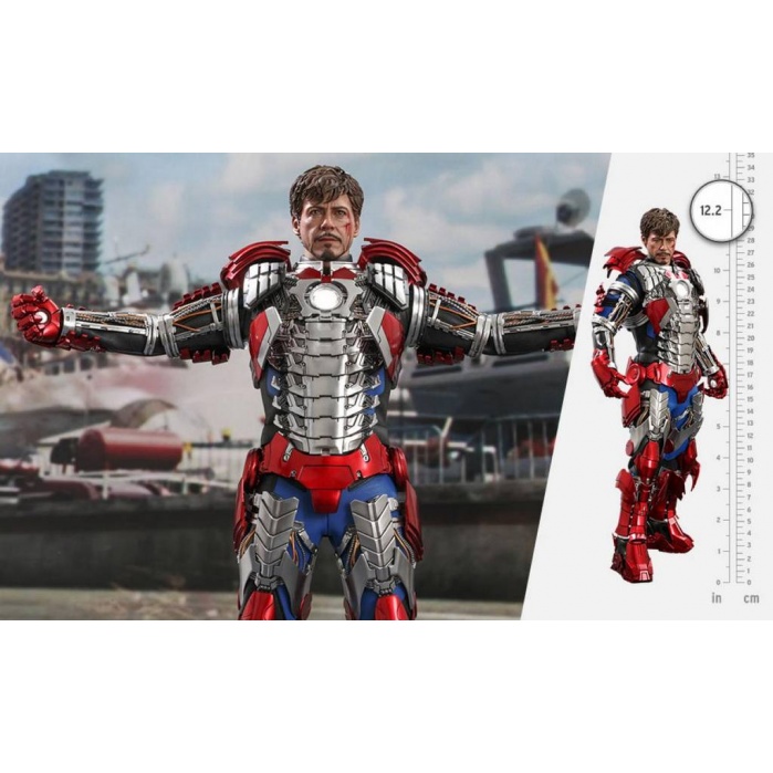 Marvel: Iron Man 2 - Tony Stark Mark V Up Version 1:6 Scale Figure Hot Toys Product