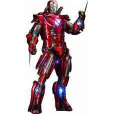 Marvel: Iron Man 3 - Silver Centurion Armor Suit Up Version 1:6 Scale Figure | Hot Toys