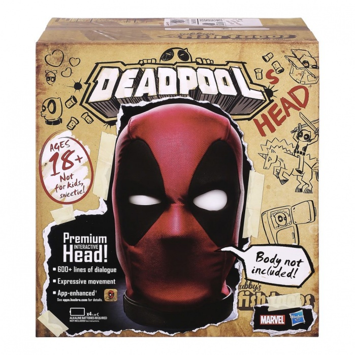 Marvel Legends Premium Interactive Head Deadpool's Head Hasbro Product