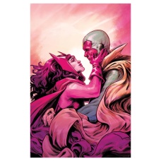 Marvel: Scarlet Witch & Vision Unframed Art Print | Sideshow Collectibles