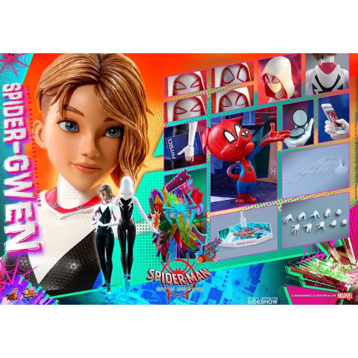 Marvel: Spider-Man into the Spider-Verse - Spider-Gwen 1:6 Scale Figure Hot Toys Product