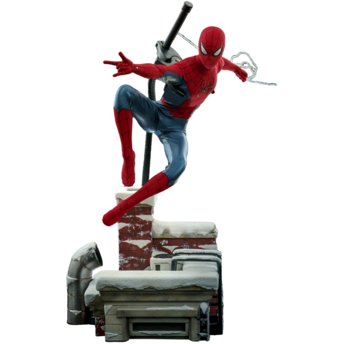 Marvel: Spider-Man No Way Home - Deluxe New Red and Blue Suit Spider-Man 1:6 Scale Figure Hot Toys Product