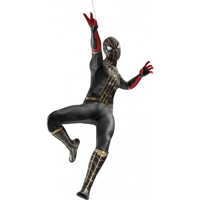 Marvel: Spider-Man No Way Home - Spider-Man Black and Gold Suit 1:6 Scale Figure Hot Toys Product