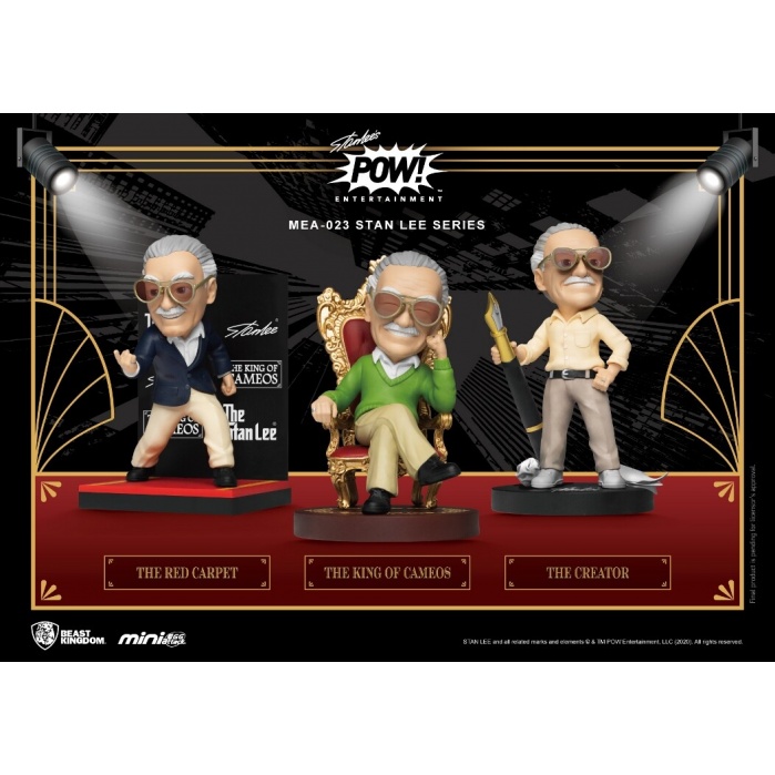 Marvel: Stan Lee 3 inch Figure 3-Pack Beast Kingdom Product
