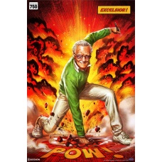 Marvel: Stan Lee Excelsior Unframed Art Print | Sideshow Collectibles