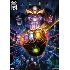 Marvel: Thanos and Infinity Gauntlet Unframed Art Print | Sideshow Collectibles