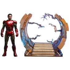 Marvel: The Avengers - Iron Mark VI 2.0 with Suit-Up Gantry 1:6 Scale Figure Set | Hot Toys