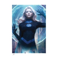 Marvel: The Fantastic Four - Sue Storm Invisible Woman Unframed Art Print Sideshow Collectibles Product