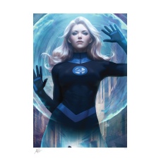 Marvel: The Fantastic Four - Sue Storm Invisible Woman Unframed Art Print | Sideshow Collectibles