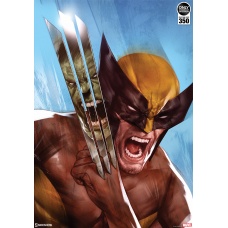 Marvel: The Incredible Hulk vs Wolverine Unframed Art Print | Sideshow Collectibles