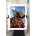 Marvel: The Incredible Hulk vs Wolverine Unframed Art Print Sideshow Collectibles Product