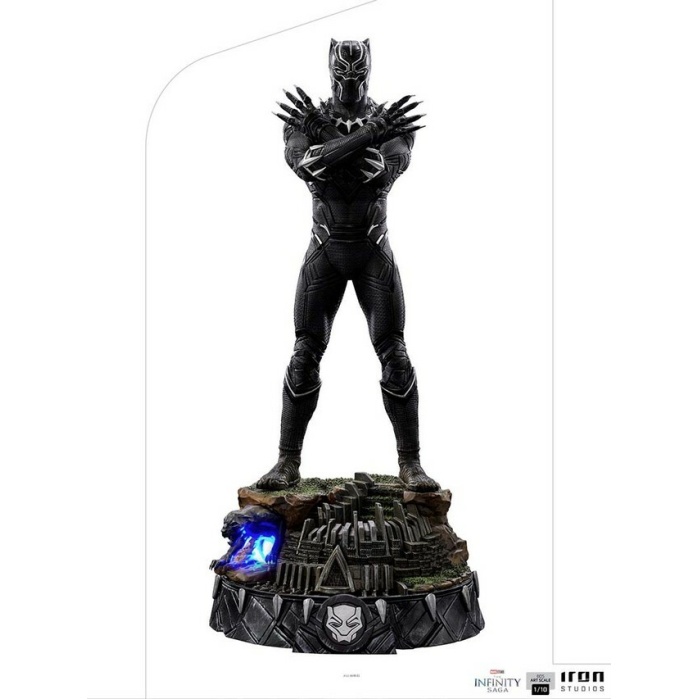 Marvel: The Infinity Saga - Black Panther Deluxe 1:10 Scale Statue Iron Studios Product