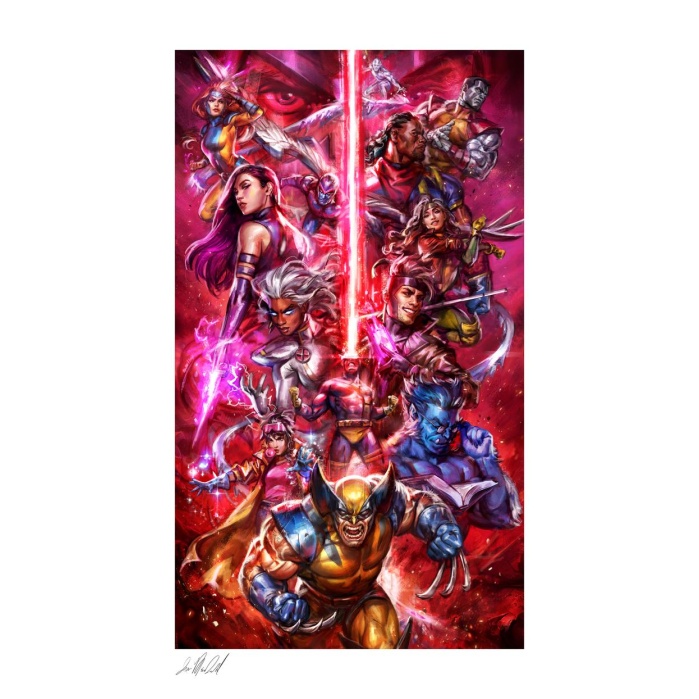 Marvel: The X-Men vs Magneto Unframed Art Print Sideshow Collectibles Product