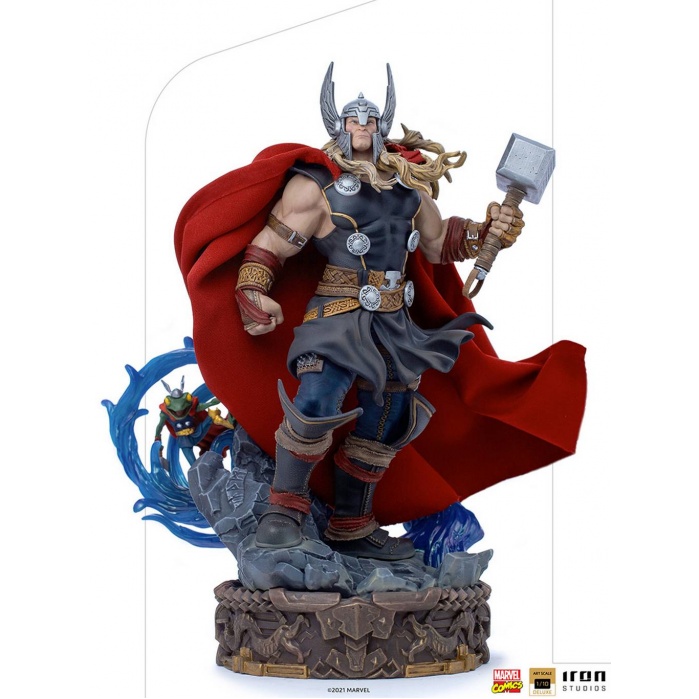 Marvel: Thor Unleashed Deluxe 1:10 Scale Statue Iron Studios Product