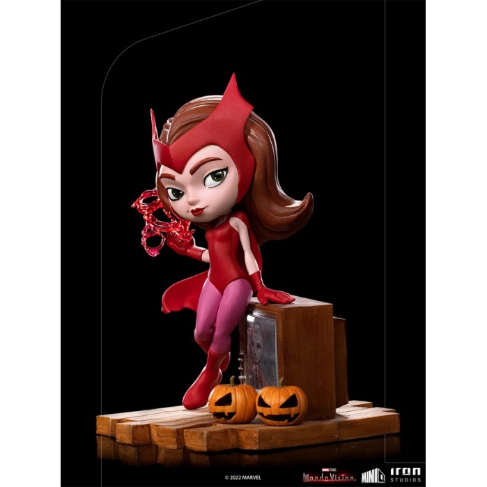 Marvel: WandaVision - Wanda Halloween Version Minico PVC Statue Iron Studios Product